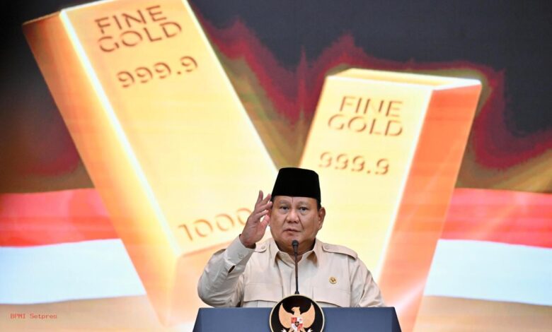 Prabowo Resmikan Bank Emas! Potensi Tambah Rp 245 Triliun ke PDB dan 1,8 Juta Lapangan Kerja!
