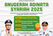 Sulsel Bawa Pulang 4 Trofi di Ajang Bergengsi Adinata Syariah 2025, Gubernur: Ini Hasil Kerja Keras!