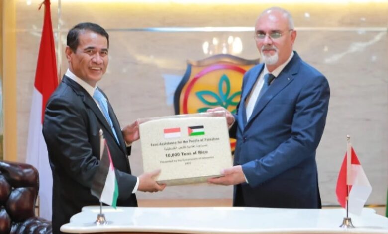Beras 10.000 Ton & Zona Investasi! Indonesia Perkuat Ketahanan Pangan Palestina Lewat Kerja Sama Strategis