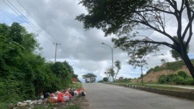Warga Sengkang Soroti Penanganan Sampah DLH Wajo yang Lamban di Jalur Strategis