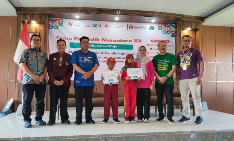 Sukses Hadirkan Solusi Pendidikan, Kegiatan Temu Pendidik Nusantara XII Kabupaten Wajo Dapat Apresiasi dari Bupati Wajo