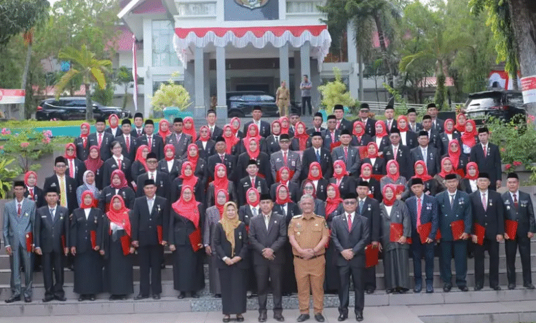 Dedikasi dan Loyalitas 114 ASN Wajo, Dianugerahi Satyalancana Karya Satya