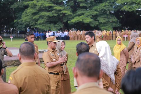 Bupati Wajo Ajak ASN dan Masyarakat Kibarkan Bendera Merah Putih Sepanjang Agustus