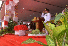 Pesan Bupati Wajo Saat Jadi Inspektur Upacara HUT ke-80 RI: Jadikan Momen Ini Semangat Bersatu