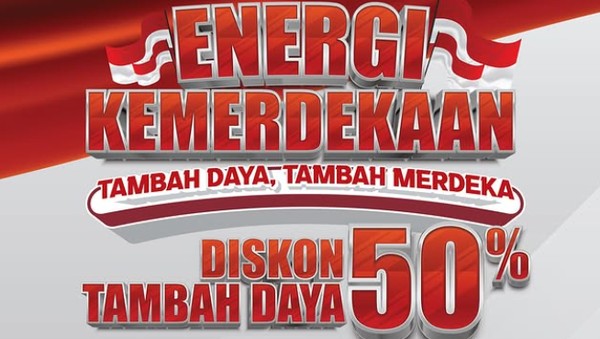 Promo HUT ke-80 RI, PLN Beri Diskon 50% Tambah Daya Listrik! Cek Cara Klaimnya di Sini