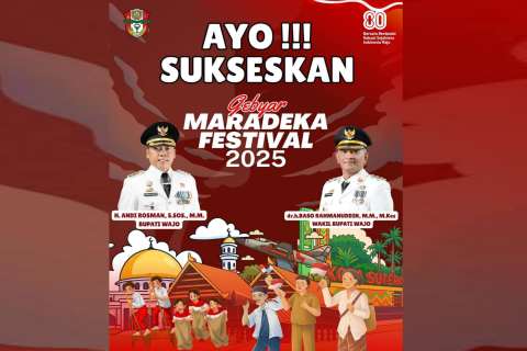 Festival Agustusan Wajo: Gebyar Maradeka Festival 2025 Siap Gemakan Semangat Kemerdekaan