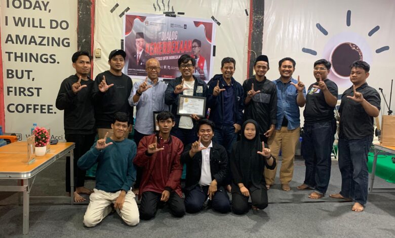 Gelar Dialog Kemerdekaan, Kopca Wajo Tekankan Pemuda Perkuat Literasi