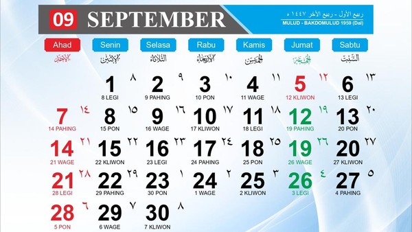 Cek Kalender! Maulid Nabi 2025 Jatuh di Hari Jumat, Jadi Libur Panjang Akhir Pekan
