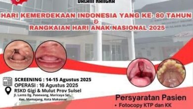 Peduli Anak Indonesia, Pemprov Sulsel dan RSKD Gelar Operasi Celah Bibir Lelangit Gratis Tanpa BPJS