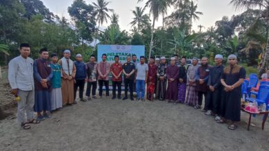 Peletakan Batu Pertama Asrama Pondok Pesantren Al Kautsar Belawa