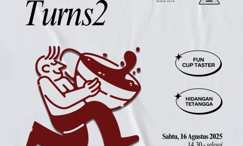 Dua Tahun Berkarya, Pinawa Coffee Space Ajak Komunitas Kopi Rayakan Ulang Tahun dalam Suasana Kolaboratif