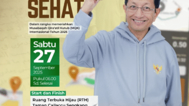 Pijakan Awal Sukses MQKI: As’adiyah Gelar Jalan Sehat untuk Kuatkan Sinergi dan Gotong Royong