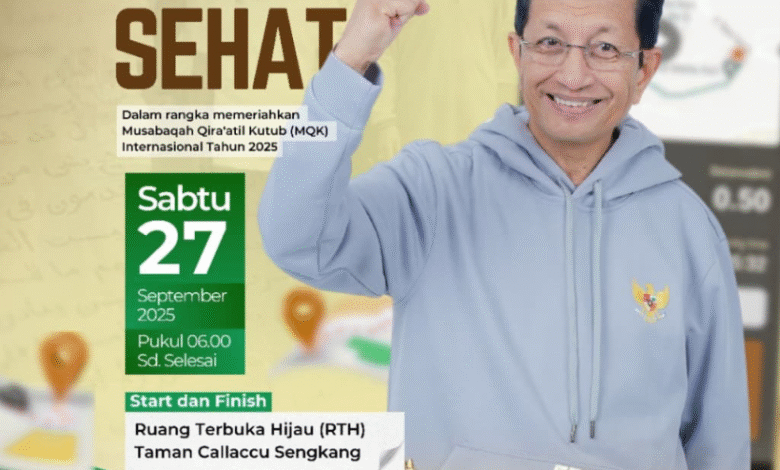 Pijakan Awal Sukses MQKI: As’adiyah Gelar Jalan Sehat untuk Kuatkan Sinergi dan Gotong Royong