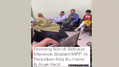 ASN Sidoarjo Viral Merokok di Ruang Tunggu Pelayanan, Aktivis: Mentang-mentang ASN!