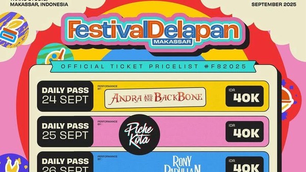 F8 Makassar 2025 Resmi Dibuka, Gabungkan Seni Kontemporer dan Budaya Nusantara