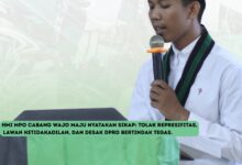 HMI MPO Cabang Wajo Maju Nyatakan Sikap: Tolak Represifitas, Lawan Ketidakadilan, dan Desak DPRD Bertindak Tegas