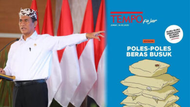 Gara-gara Judul "Poles-Poles Beras Busuk", Menteri Amran Gugat Tempo Rp200 Miliar