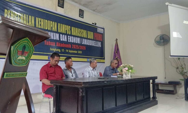 Resmi Dibuka, PKKMB Institut La Maddukelleng Fokus Ciptakan Lingkungan Bebas Kekerasan