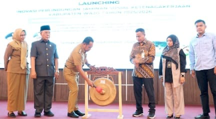 Wajo Luncurkan Program Jamsostek “Maradeka” untuk Nelayan dan Petani